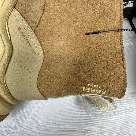 NEW Sorel Women Kinetic Breakthru Acadia Waterproof Boot Tawny Buff Ceramic Sz 8 - Picture 7 of 10